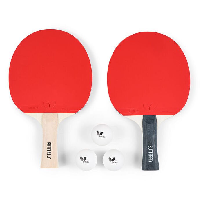 Набір для настільного тенісу Butterfly Racket Set Easy 2 Bats 3 Balls (6257623202)