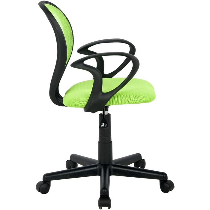 Офісне крісло SixBros. Зелене - H-2408F/1408 Зелене - Підлокітники
