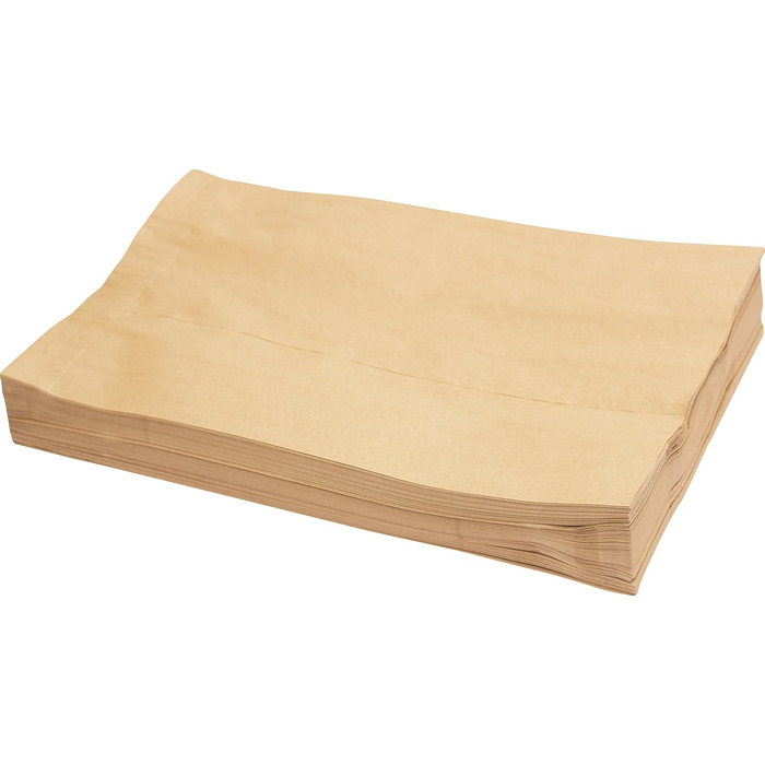 Компостований паперовий пакет для сміття з педаллю/підкладка для харчових контейнерів/біорозкладний паперовий пакет об&39ємом 25 літрів, коричневий (50 пакетів)