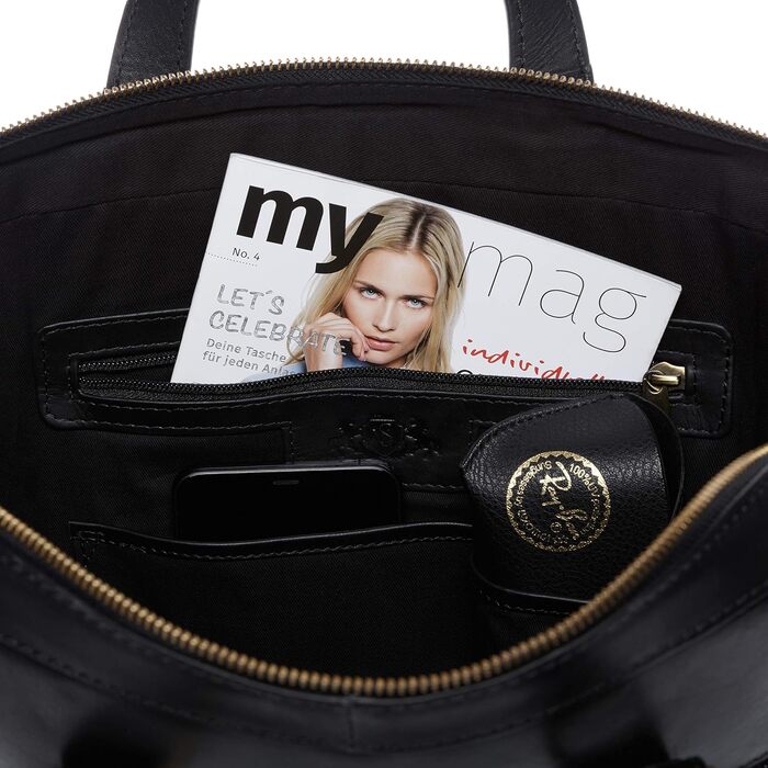 Сумка для ноутбука SID & VAIN з тонкої натуральної шкіри - 15.4-дюймовий ноутбук ділова сумка Maguire - сумка через плече портфель