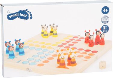 Дерев'яні тварини Small Foot Ludo, настільна гра для дітей та дорослих, з фігурками тварин, від 4 років, 7358 Toys