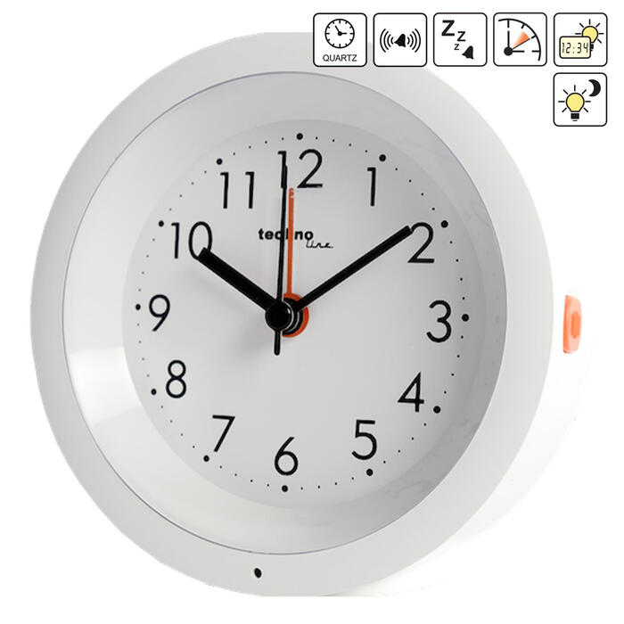 Годинник настільний Technoline Modell X White (Modell X)