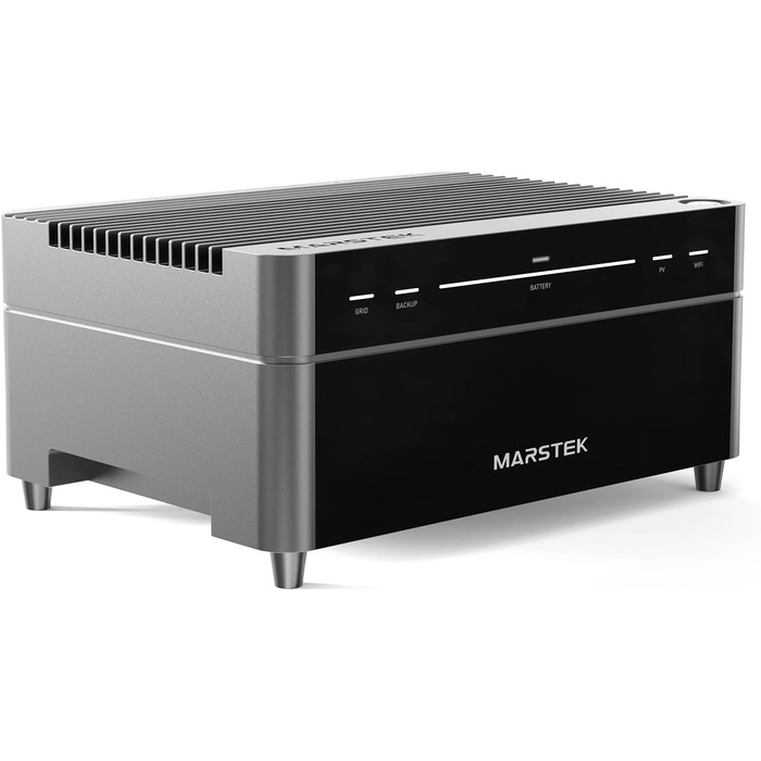 Сонячна система накопичення енергії Marstek Venus A, ємність 2120 Втгод, 4 MPPT сонячні входи до 2,4 кВт, рішення для зберігання енергії &quotпідключи та працюй&quot для балконних електростанцій та фотоелектричних систем, розширювана, клас захисту IP65, б