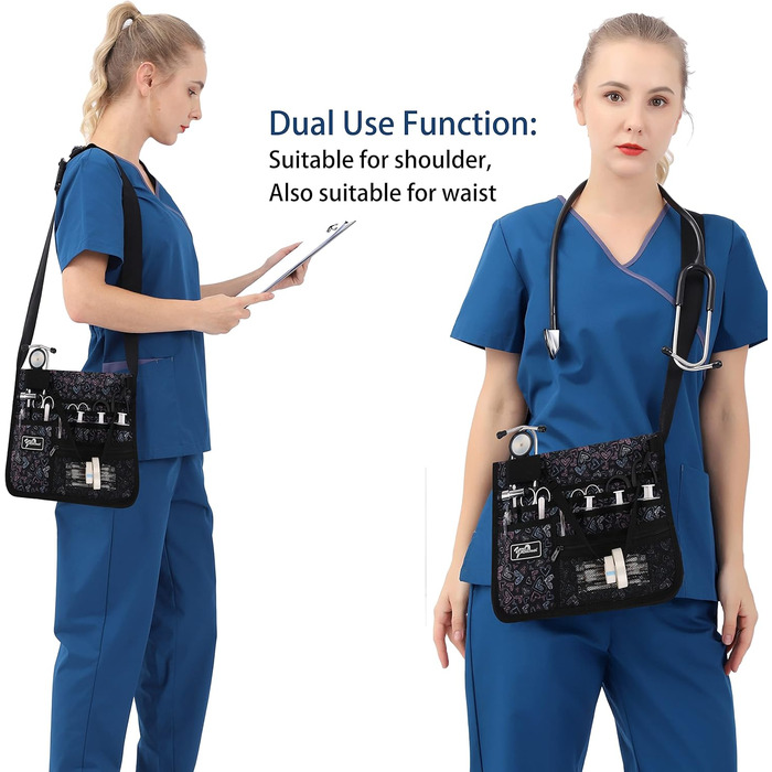 Медичний пояс-органайзер YOURUIMEI, поясна сумка для медсестер, для роботи, практична сумка на стегно для медсестер, HuiXin, 11,8