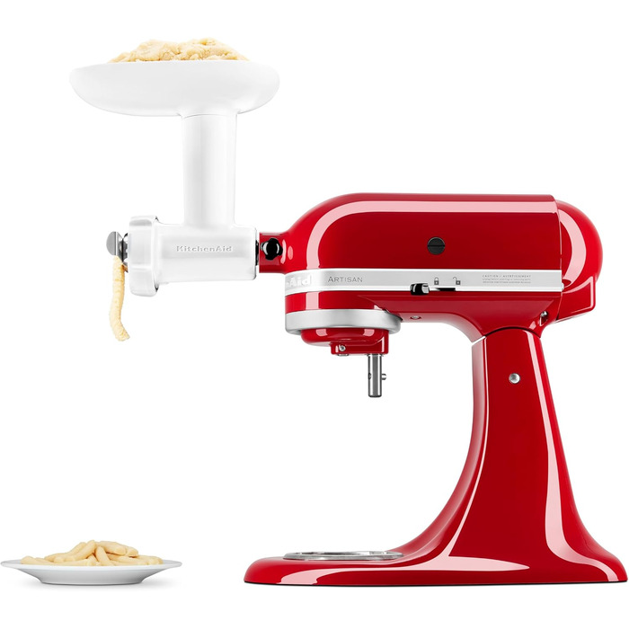 Насадка-м'ясорубка KitchenAid 5KSMFGCA для кухонних машин подрібнювач м'яса та овочів із насадкою для печива (5 форм)