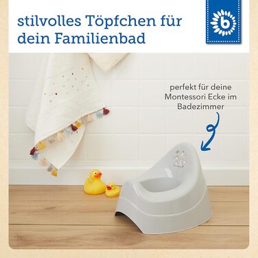 Горщик Bieco з музикою Горщик для дітей від 1 року Дитячий туалет Туалет для привчання до горщика Горщик Дитячий горщик для дітей