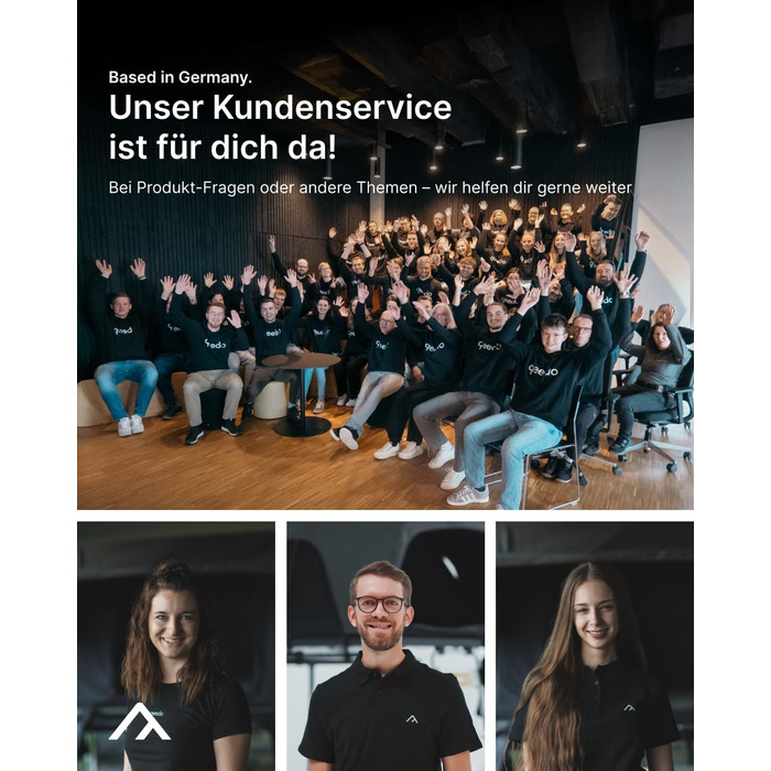 Світлодіодний кемпінговий світильник qeedo Lucia, акумуляторний (USB, батарейка типу АА або акумуляторна батарея), плавне затемнення, настільний світильник для кемпінгу на відкритому повітрі, темно-синій