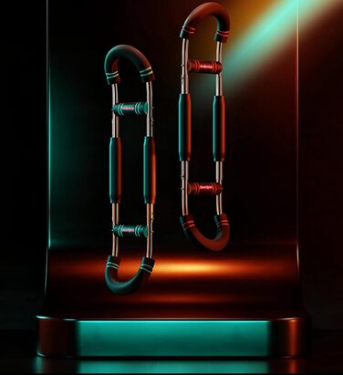 Тренажер для рук, гнучка штанга, U-подібний еспандер для грудей та рук, регульований твістер-тренажер для рук, гриф для м&39язів грудей, плечей, передпліччя, біцепсів та рук, формує ідеальне тіло. 50 кг, синій