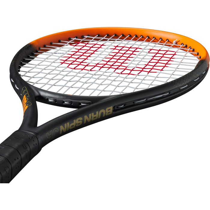 Тенісна ракетка Wilson Burn Spin Jr 26, чорний/помаранчевий