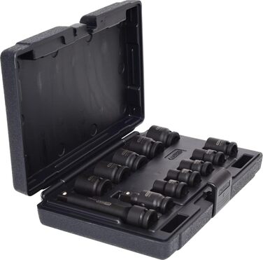 Набір торцевих головок шестигранних ударних, 1/2, короткі, 12 шт. KS Tools 515.0112