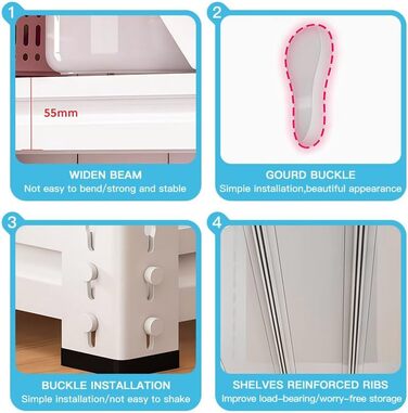 Металева вулична стелажна стійка для зберігання речей з отвором у формі гарбуза, загальна вантажопідйомність 900 кг - 80x35x180 см, 5 полиць (180 кг/полиця) - Біла, для гаража 80*35*180*5 Біла