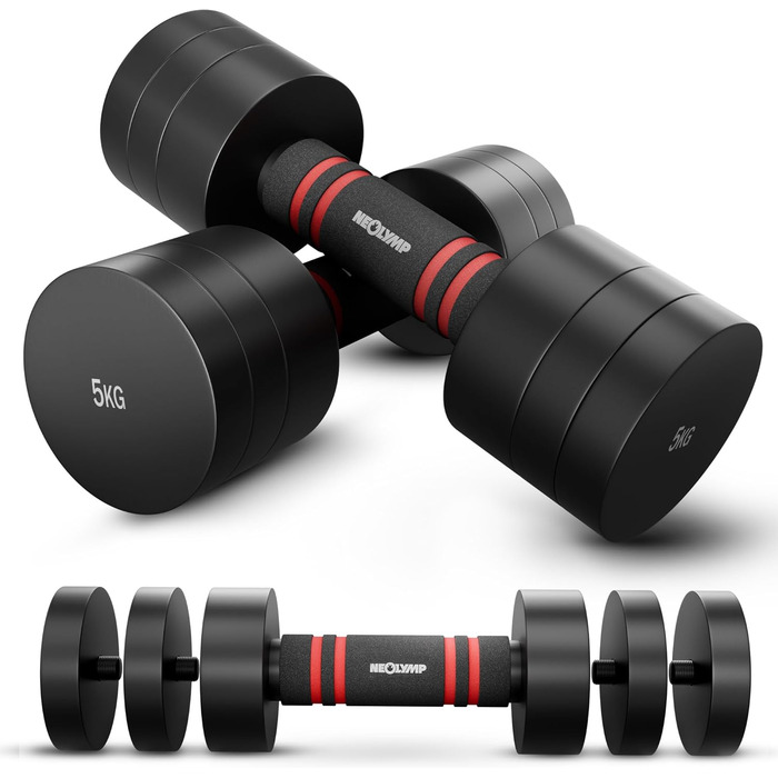 Гантелі NEOLYMP Adjustable Dumbbells Set - 2 x 1.75 - 10 кг