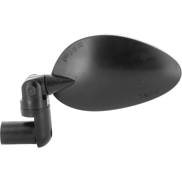 Велосипедне дзеркало ZEFAL Cyclop для керма - Дзеркало заднього виду на кермо для міських велосипедів - Велосипедне дзеркало ліве або праве, складне, неламане, поворотне, реверсивне, чорне (упаковка з 2 шт.) Чорний один розмір (упаковка з 2 шт.)