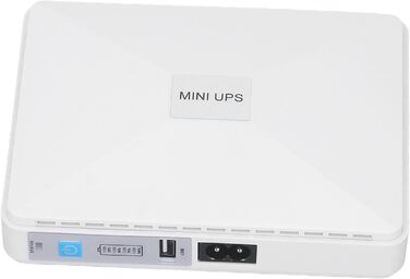 Джерело безперебійного живлення DOACT, 2A 18Wh Mini UPS 100-240V 8800mAh для маршрутизатора (розетка ЄС), DOACT5vmyandzrp-12 EU Plug EU Plug EU