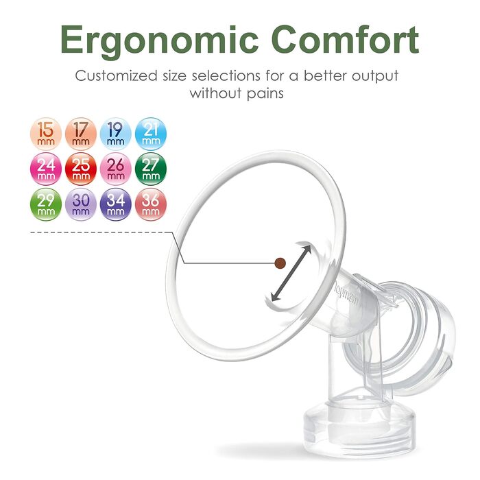 Цільна підтримка грудей з клапаном і мембраною для молоковідсмоктувачів Medela виробництва Maymom (3.9)