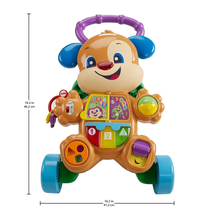 Стандартна упаковка, 83 Fisher-Price Learning Fun Puppy Baby Walker