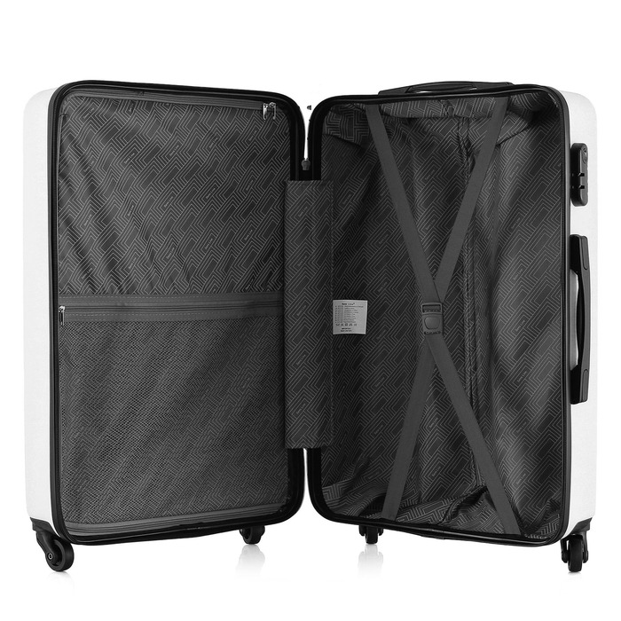 Валіза Semi Line 24' (M) White (T5970-2)