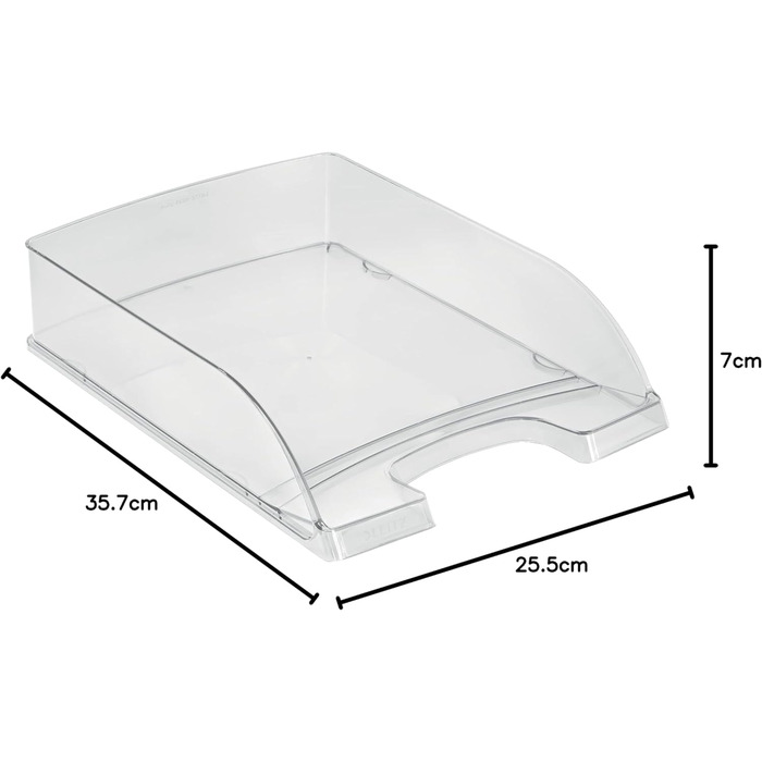 Лоток для листів Leitz стандартний A4, упаковка з 5 шт. , серія Plus, 52270095 (прозорий, 5 шт. )