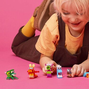 Конструктор LEGO Classic Creative Monsters 11017, 140 деталей