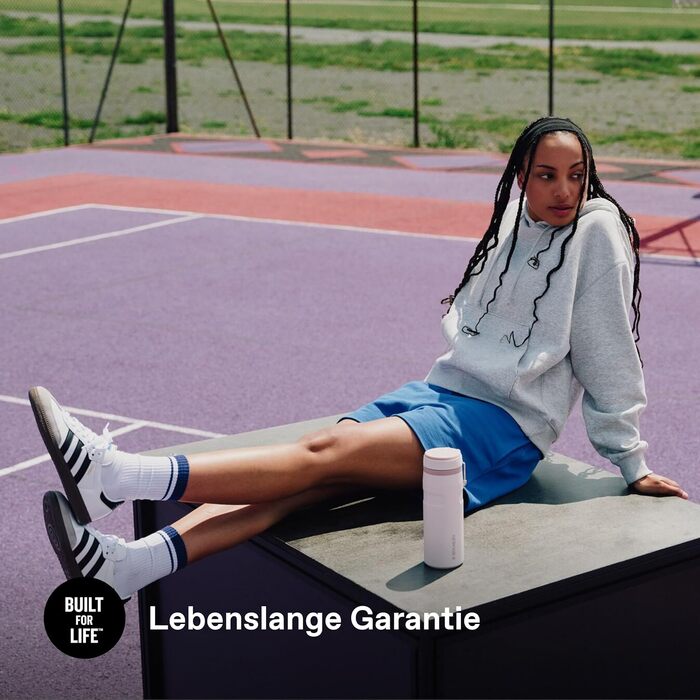 Пляшка Stanley IceFlow Twist Flip 0,47 л - Зберігає напої крижаними протягом 12 годин - 3 днів - Можна мити в посудомийній машині - Перероблена нержавіюча сталь - Без BPA - Двостінна вакуумна ізоляція - Рожевий кварц 470 мл