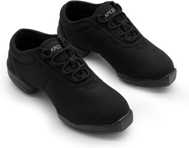 Жіночі парусинові танцювальні кросівки Capezio, розмір 36 EU, чорного кольору