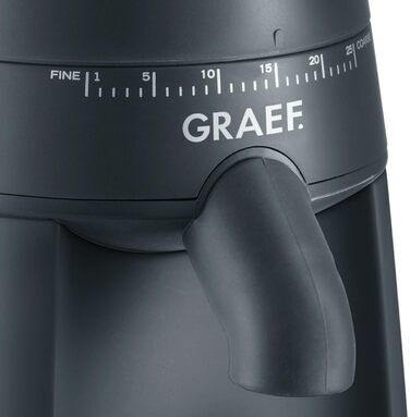 Кавоварка для еспресо Graef ES702EUSET Portafilter, 2 чашки, чорний матовий/нержавіюча сталь