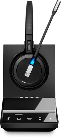 Навушники Sennheiser SDW 5015 Minerve з дужкою, чорні - Навушники (медіа/комунікаційні, 1.0 канал, тільки один навушник, дужка, ог