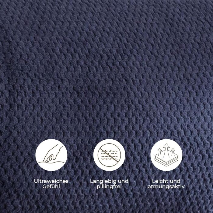 Електричне підйомне крісло, крісло-реклайнер з вібраційним масажем та функцією підігріву, зручне для людей похилого віку крісло для телевізора з безступінчастим регулюванням, пульт дистанційного керування, порт USB та Type-C, 3 положення (синє)