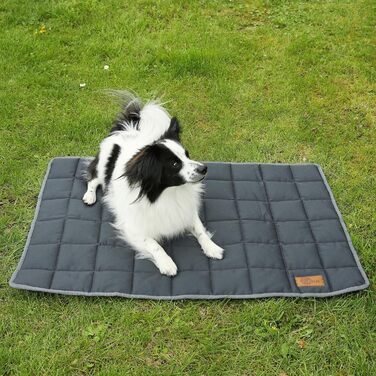 Ваш килимок для собак GEAR Lana 90 x 60 см Ковдра для собак, бавовна Oeko-TEX, м'яка, міцна, яку можна прати, для приміщень і на в