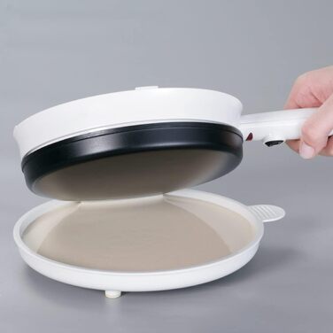 Акумуляторна для тонких млинців, 700 Вт, поверхня для випічки діаметром 18,5 см Одинарна, 677 Crpe-Maker -