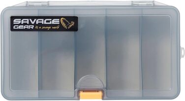 Набір для приманки Savage Gear 21,4x11,8x4,5 см Tackleboxen Lurebox 4 Smoke Combi Kit - 3 коробки для різьблення