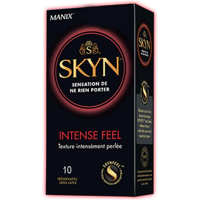 Презервативи Manix SKYN Intense Feel, 1 упаковка (1 x 10 шт. )