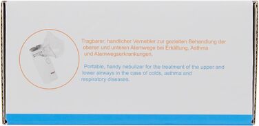 Портативний і безшумний інгалятор-небулайзер з масками для дітей і дорослих при застуді, 100 -