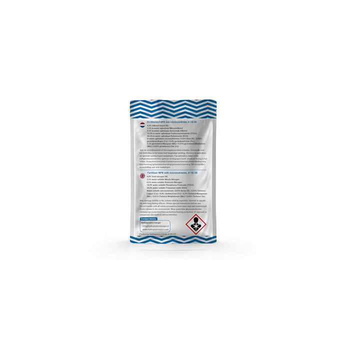 Добриво для гідропоніки (1.5), 4-18-38 Hydroponic Nutrients