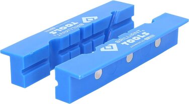 Захисні губки для верстата Brilliant Tools BT156940 з прорізами, 2 шт., пластик Розроблено KS Tools