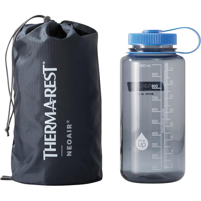 Килимок для сну Therm-a-Rest NeoAir Venture для кемпінгу та походів, сосна, великий, 63,5 x 190,8 см (25 x 77 дюймів) з оновленою сумкою для зберігання