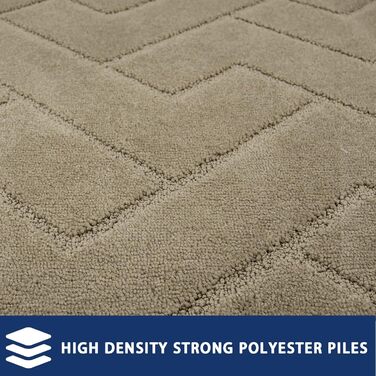 Килимок для внутрішнє використання, що вловлює бруд, 86 x 150 см, нековзний килимок для дверей, що миється, абсорбуючий вхідний килимок, килимок для собак, вхід, передні двері та коридор 86 x 150 см (прямокутний) темно-бежевий