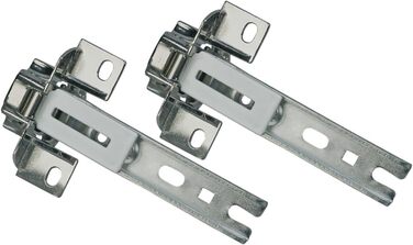 Комплект петель для холодильника LUTH Premium Profi (2 шт.) 00268698 / 268698, сумісний з Bosch, Siemens, Constructa, Neff, Balay
