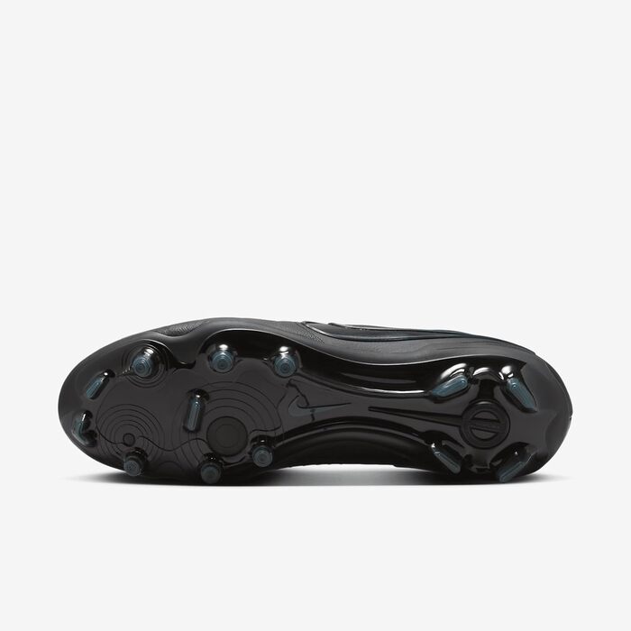 Футбольні бутси Nike Unisex Legend 10 Pro FG, чорні/чорні/темно-сині, 40.5