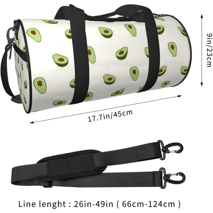 Дорожня сумка Happy Dolphin Runde великої місткості, легка та міцна, ідеальний подарунок для подорожей, відпустки, ділових поїздок та іншого, колір авокадо, універсальний розмір