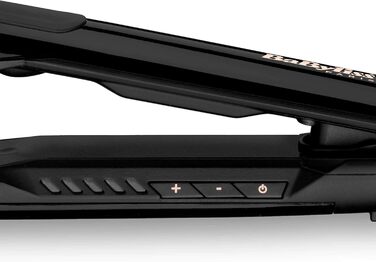 Набір BaByliss стайлер 2-в-1 Straight & Curl Brilliance ST482E та іонічний фен Cordkeeper 2000 D373E (2000 Вт) з функцією автоматичного згортання кабелю в руків'ї, чорний