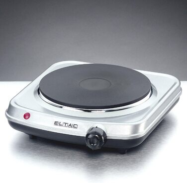 Чавунна конфорка, плавно регульована, захист від перегріву, 1500 Вт, 18 - 1