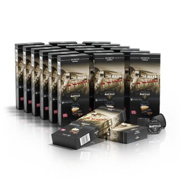 Кавові капсули Martello RISTRETTO — 100 шт. (10x10), 6 г, UTZ-сертифікат, для кавоварок Martello