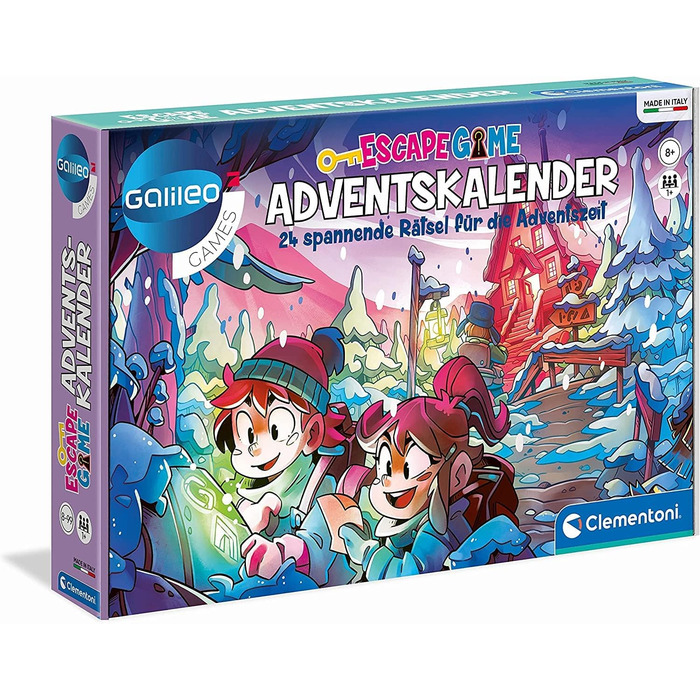 Адвент-календар Galileo Escape Game 2024 Clementoni, для дітей від 8 років