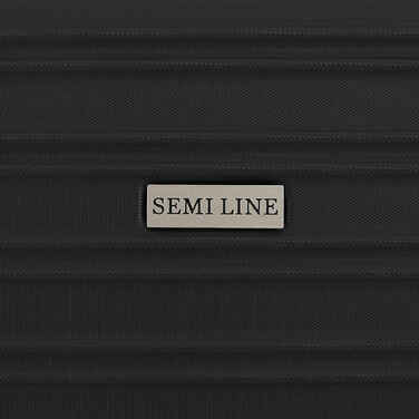 Валіза Semi Line 24' (M) Black (T5636-2)