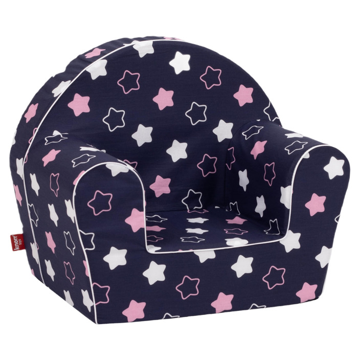 Дитячий сидіння - Зірковий блакитний рожевий, 74032 -