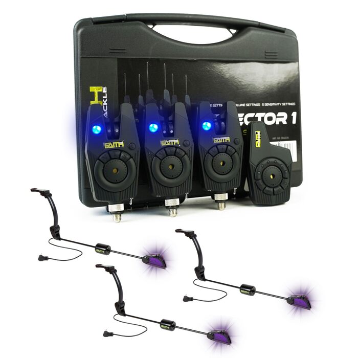 Набір детекторів Faith, сигналізаторів клювання, вудок з підвіскою, 31