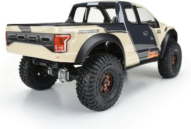 Кузов для 1/10 Ford F-150 Raptor 2017 року (Прозорий), колісна база 313 мм (12.3 дюйми) для Crwlrs