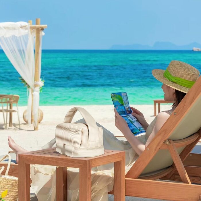 Дорожня туалетна сумка, легка косметичка, портативний органайзер для макіяжу, водонепроникна туалетна сумка, жіноча дорожня сумка,