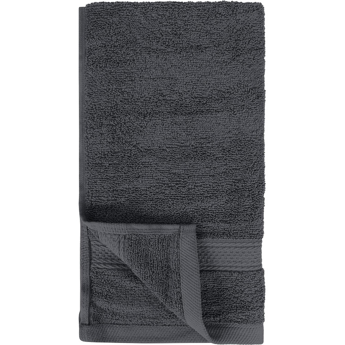 Набір бавовняних рушників - 100 бавовна ультра м'який і дуже абсорбуючий, 471 см - Упаковка з 6 шт. (сірий)